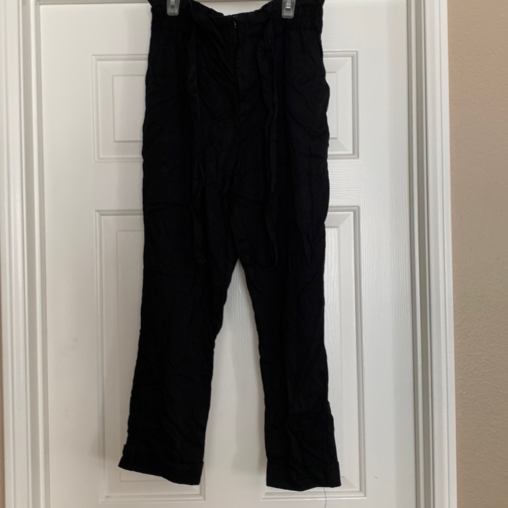 “Ivy & Main” - Black cotton pants